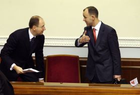 Arseny Yatsenyuk and Andrey Kozhemiakin