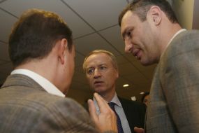 Dmitry Andrievsky, Aleksandr Zinchenko and Vitaly Klichko