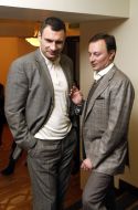 Dmitry Andrievsky and Vitaly Klichko