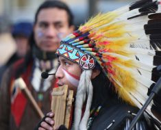 «Nativo» Ecuadorian ethnographic musical collective participant