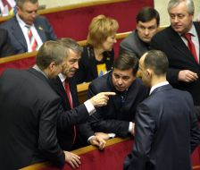 Andrey Kozhemyakin, Taras Stetskiv and Ivan Kirilenko