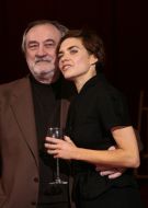 Христина Кущ-Катракис та Богдан Ступка