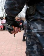 Бойцы спеподразделения ”Беркут”