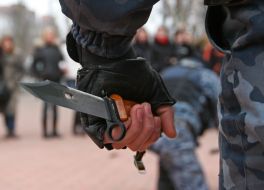 Бойцы спеподразделения ”Беркут”