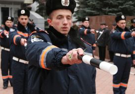 Работники ГАИ