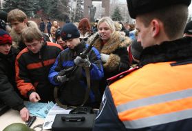 Работники ГАИ