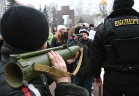 Бойцы спеподразделения МВД Украины