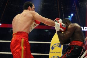 Vladimir Klichko and Hasim Rahman