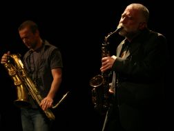 Mats Gustafsson and Peter Brotzmann