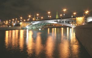 Панорама вечірнього Кремля