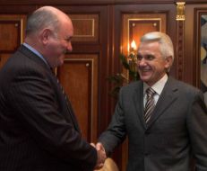 Владимир Литвин и Григорий Карасин