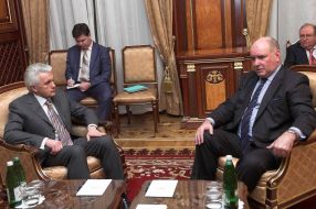 Владимир Литвин и Григорий Карасин