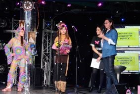 Oksana Karavanskaya and Viktoriya Slyakhtichenko