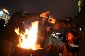 Participant of action «Ukraine without Kuchma»