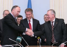 Игорь Шаров, Иван Кириленко и Борис Тарасюк