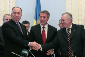 Игорь Шаров, Иван Кириленко и Борис Тарасюк