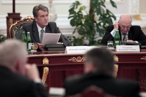 Віктор Ющенко та Володимир Стельмах