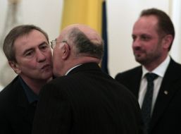 Роман Безсмертний, Леонід Черновецький та Володимир Стельмах