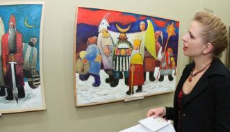 Christmas exhibition in Lvov