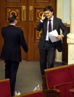 Oleg Lyashko and Valeriy Pisareno