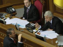 Vladimir Litvin, Aleksandr Lavrinovich and Ivan Kirilenko