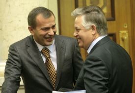 Андрій Клюєв та Петро Симоненко