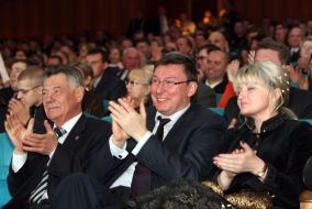 Yuriy Lutsenko and Aleksandr Omelchenko