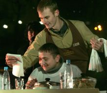 Championship on the speed eating up of the Ukrainian vareniks