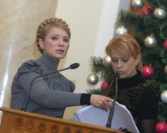 Yuliya Timoshenko and Marina Soroka