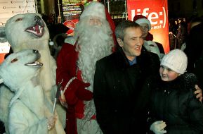 Santa Claus and Leonid Chernovetsky