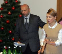 Yulia Timoshenko and Aleksandr Turchinov