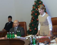 Yulia Timoshenko and Aleksandr Turchinov