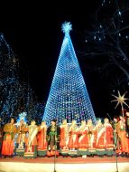 Открытие новогодней елки в Днепропетровске