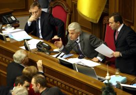 Aleksandr Lavrinovich, Vladimir Litvin and Nikolay Tomenko