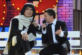 Vladimir Zelensky and Philipp Kirkorov