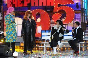 Shooting of the New-year program ”The Evening quarter. Happy New year!”