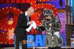 Vladimir Zelensky and Evgeny Koshevoy