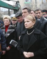 Раиса Богатырева, Виктор Ющенко и Юлия Тимошенко