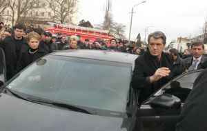 Виктор Ющенко и Юлия Тимошенко