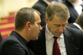 Ivan Kirilenko and Boris Kolesnikov