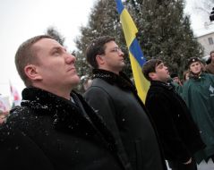 Roman Zastavniy, Yury Chizhmar and Stepan Bandera