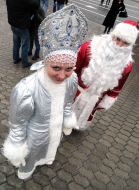 Snow Maiden and Grandfather Frost