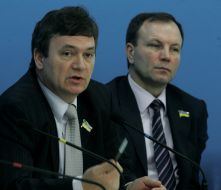 Nikolay Gaber and Pavel Khrystenko