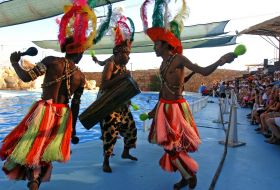 Bedouin dance for tourists