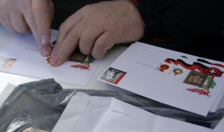 Марка, посвященная 100-летию со дня рождения Степана Бандеры