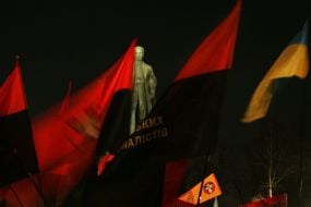 Action «Stepan Bandera is a national hero»
