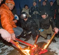 Активисты ВО ”Свобода”