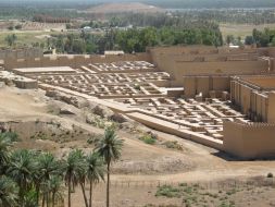 Panorama of ancient Babylon