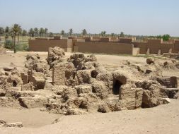 Walls of ancient Babylon