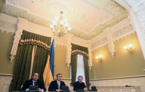 Oleg Dubina, Yuriy Prodan and Aleksand Shlapak